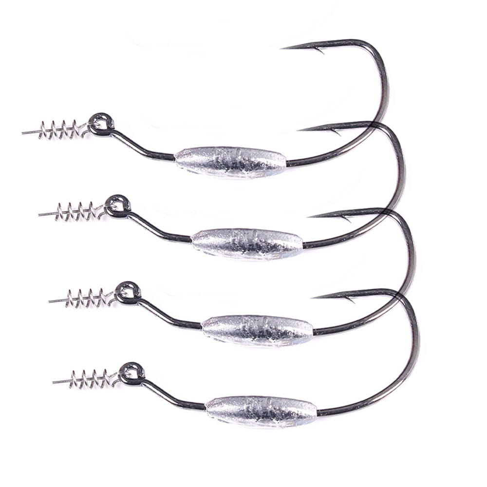 Fishing Hook Offset - 스프링 잠금 핀이 있는 안티 스내깅
