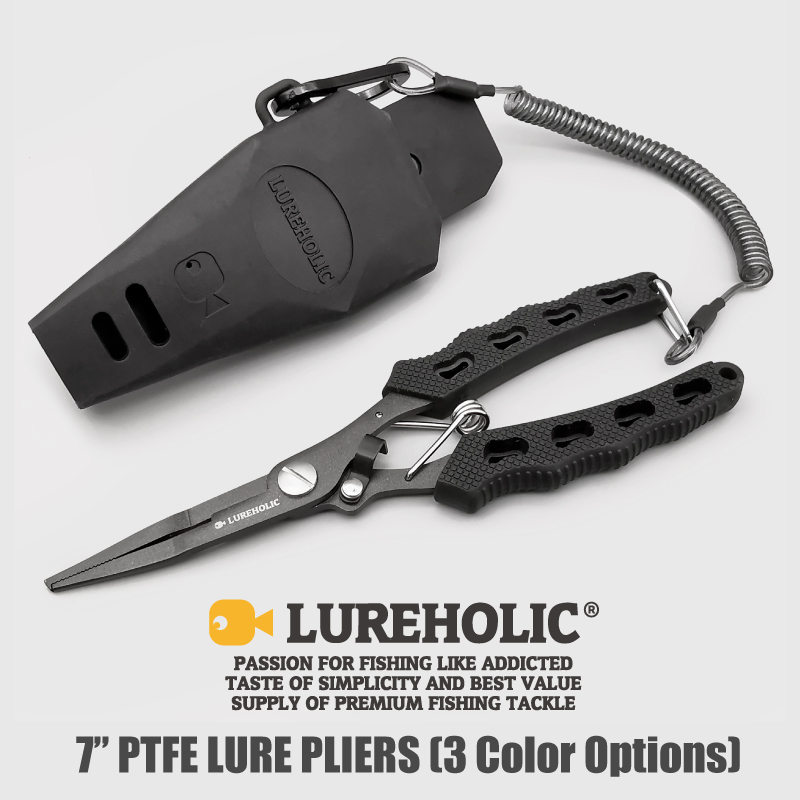 Fishing Hook Remover - 루어홀릭 7인치 PTFE 코팅 루어 낚시