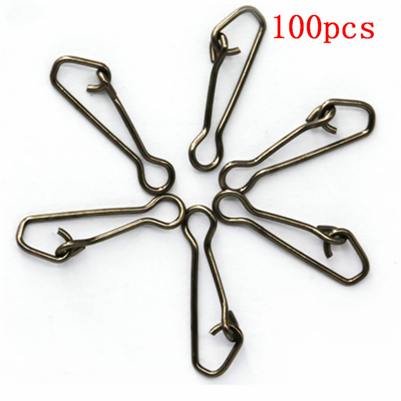 100 개/몫 QL 걸이 회전 스냅 스테인리스 바다 낚 - Fishing Hook Assortment 리뷰 및 가격