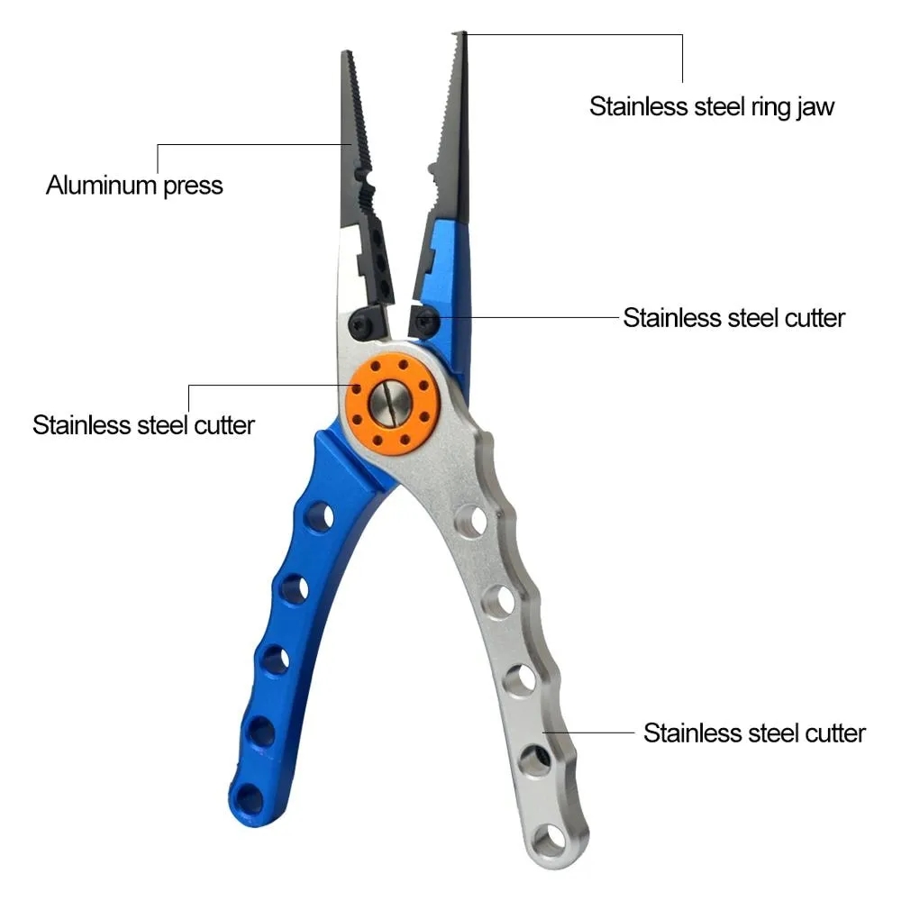 낚시 펜치 라인 커터 다기능 매듭 알루미늄 합금 가위  - Fishing Hook Sharpener 리뷰 및 가격