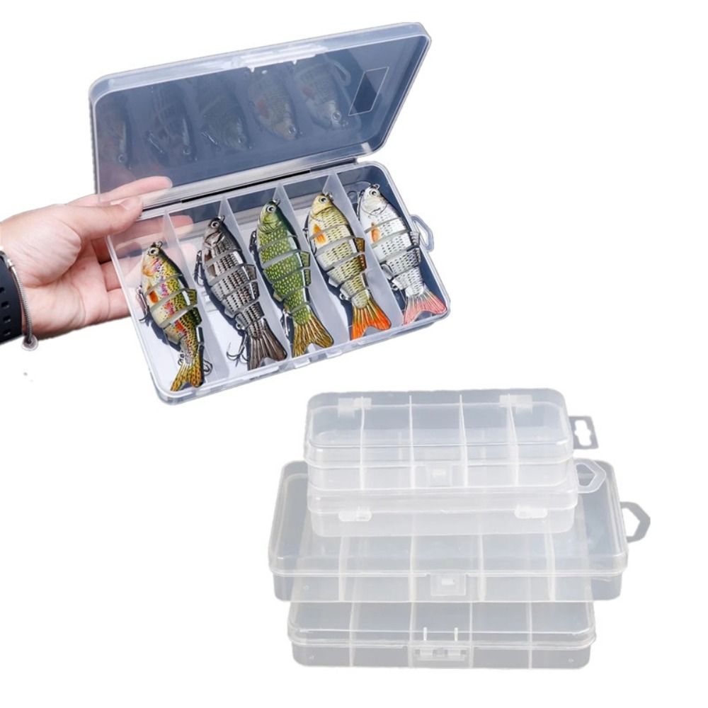 1/3개 플라스틱 낚시 미끼 3가지 크기, 낚시 장비  - Fishing Hook Box 리뷰 및 가격