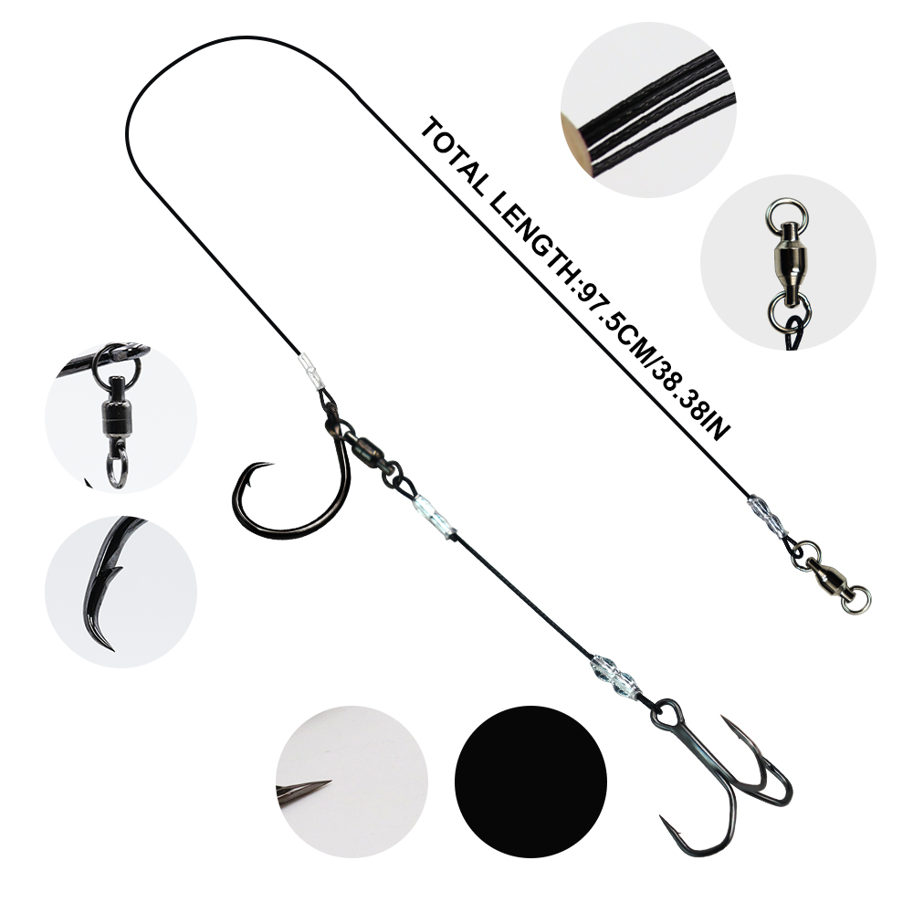 ZYZHE 1/3/5개입 스팅거 리그 라이브 베이트 리 - Fishing Hook Circle 리뷰 및 가격