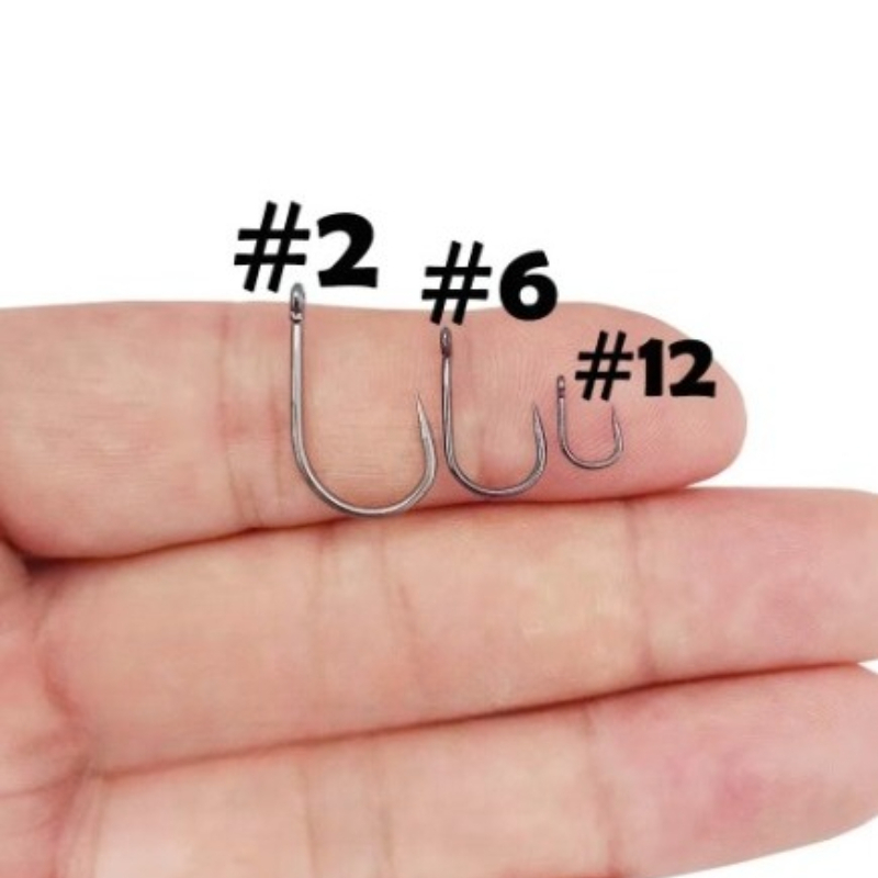 잉어 낚시용 바늘, 무핀 원형 바늘, 구멍 있음, 사이 - Fishing Hook Circle 리뷰 및 가격