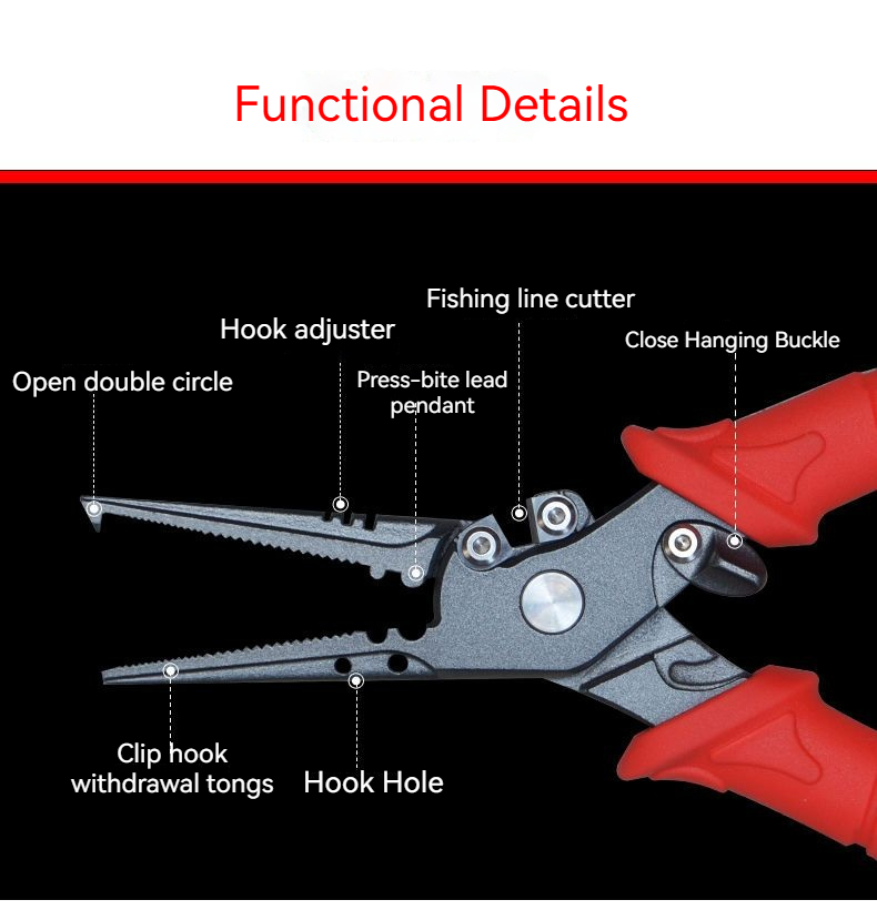고정밀 다기능 루야 플라이어, 낚싯줄 절단, 물고기 들 - Fishing Hook Stainless Steel 리뷰 및 가격