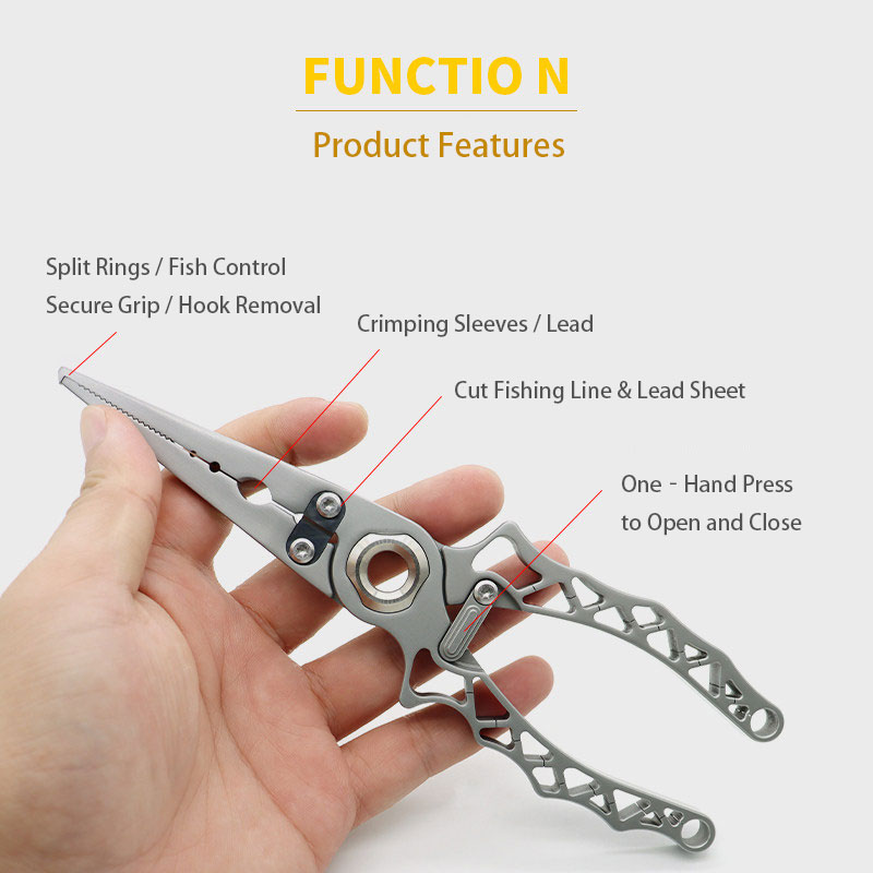 휴대용 스테인레스 스틸 낚시 플라이어 다기능 PE 라인 - Fishing Hook Stainless Steel 리뷰 및 가격