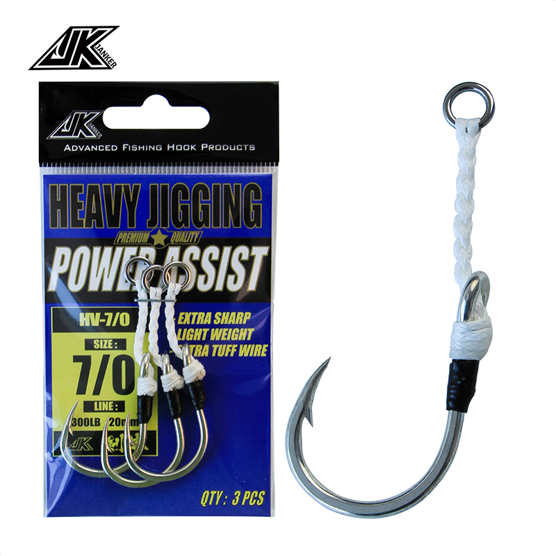 JK HV 헤비 어시스트 해상 낚시 4X 강력 지그 헤 - Fishing Hook Assortment 리뷰 및 가격