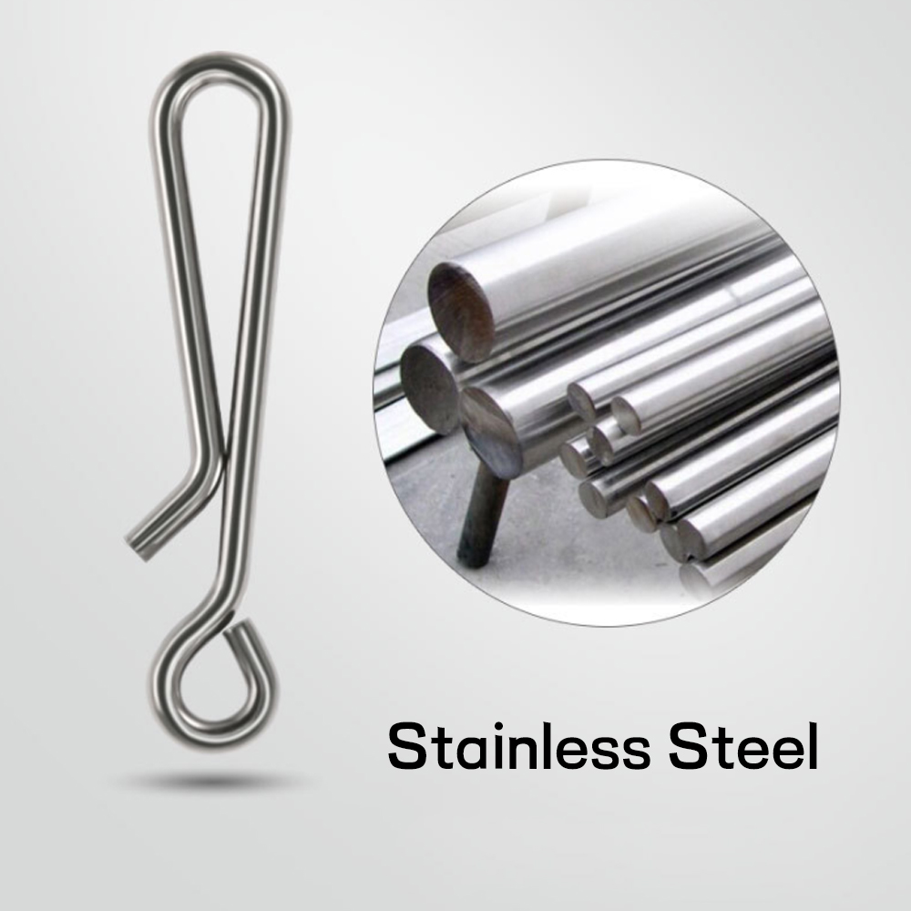 100pcs 바닷물 낚시 스테인레스 스틸 오픈 아이 교 - Fishing Hook Stainless Steel 리뷰 및 가격
