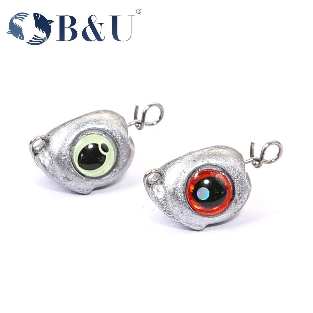 B&U 스윙 지그 헤드 체부라슈카 싱커 낚시 지그 헤드 - Fishing Hook Jig 리뷰 및 가격