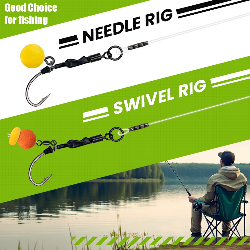 6개/10개 로니 리그 3가지 스타일 잉어 낚시용 리그 - Fishing Hook Assortment 리뷰 및 가격